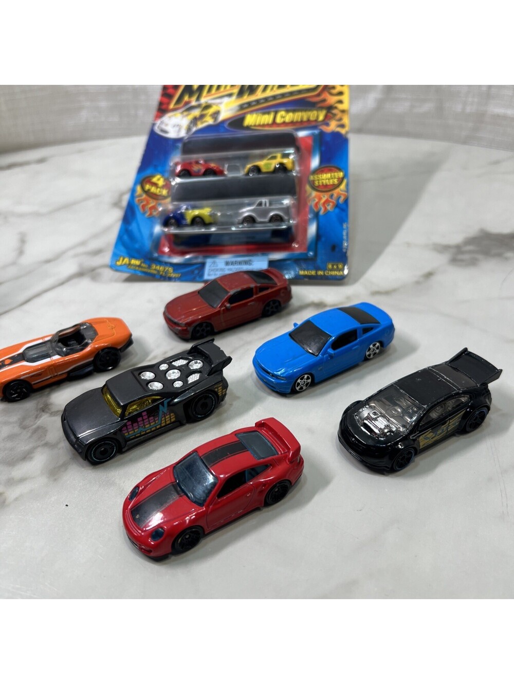 HOT WHEELS  6 Used 1 Pack 4 New
